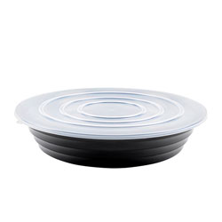 Innovative Designs Flat Bowl Lid, 10 in, Clear