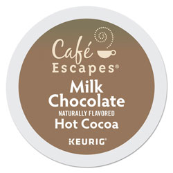 Cafe Escapes® Café Escapes Milk Chocolate Hot Cocoa K-Cups, 24/Box