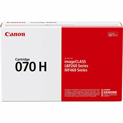 Canon 070 Original High Yield Laser Toner Cartridge, Black, 1 Pack, 10200 Pages