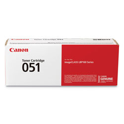 Canon 2168C001 (051) Toner, 1700 Page-Yield, Black