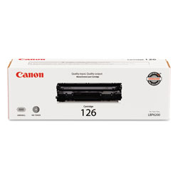Canon 3483B001 (126) Toner, 2100 Page-Yield, Black (CNMCARTRIDGE126)