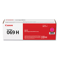 Canon 5096C001 (069H) High-Yield Toner, 5,500 Page-Yield, Magenta