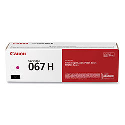 Canon 5104C001 (067H) High-Yield Toner, 5,500 Page-Yield, Magenta