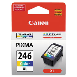 Canon 8280B001 (CL-246XL) ChromaLife100+ High-Yield Ink, 300 Page-Yield, Tri-Color