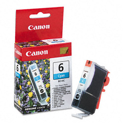 Canon BCI6C (BCI-6) Ink, 370 Page-Yield, Cyan