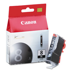 Canon CLI8BK (CLI-8) Ink, Black (00384A)