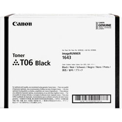 Canon T06 Original Toner Cartridge, Black, Laser, 20500 Pages