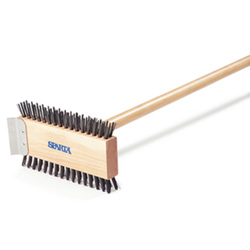 Carlisle Foodservice Products Carbon Steel Scrub Brush, 30 in