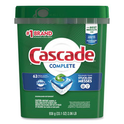 Cascade Complete ActionPacs, Fresh Scent, 63/Pack