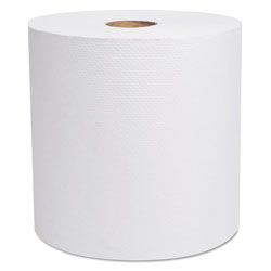 Cascades Select Hardwound Roll Towels, White, 7 7/8 in x 800 ft, 6/Carton