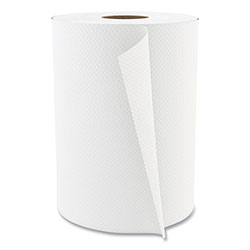 Cascades Select Roll Paper Towels, 1-Ply, 7.88 in x 350 ft, White, 12 Rolls/Carton