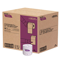 Cascades Select Standard Bath Tissue, 2-Ply, White, 4 x 3.25, 420 Sheets/Roll, 48 Rolls/Carton