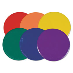 CH Extra Large Poly Marker Set, 12" Diameter, Assorted Colors, 6 Spots/Set (CSIXLMSPSET)
