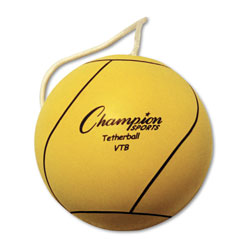 Champion Tether Ball, Playground Size, Optic Yellow