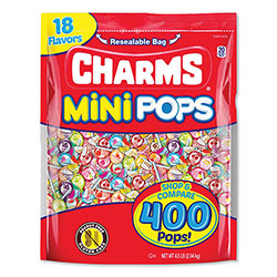 Charms Mini Lollipops, 18 Assorted Flavors, 71.96 oz