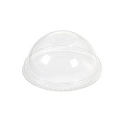 Chesapeake Dome Lid No Hole for 9 oz. PET Cold Cups