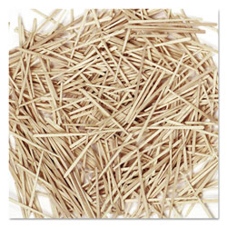 Creativity Street Flat Wood Toothpicks, Wood, Natural, 2,500/Pack