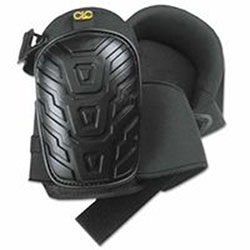 CLC Custom Leather Craft Professional Tread-Pattern Kneepads, Black, One Size, Neoprene/Elastic