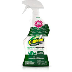 Clean Control Eucalyptus Deodorizer Disinfectant Spray - Ready-To-Use Spray - 32 fl oz (1 quart) - Original Eucalyptus Scent - Green