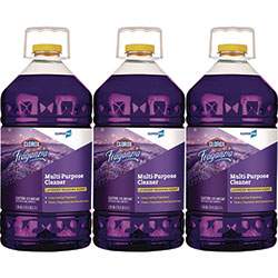 Clorox CloroxPro Fraganzia Multi-Purpose Cleaner Concentrate, Lavender Meadows Scent, 175 oz Bottle, 3/Carton