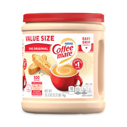 Coffee-Mate® Powdered Creamer Value Size, Original, 35.3 oz Canister, 6/Carton