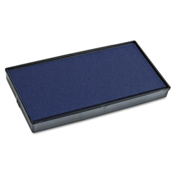 Consolidated Stamp 2000 PLUS Replacement Ink Pad for Printer P50, Blue