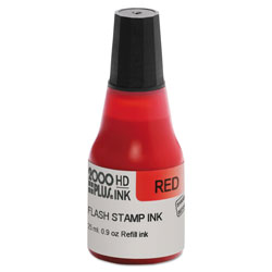 Cosco Pre-Ink High Definition Refill Ink, Red, 0.9 oz. Bottle