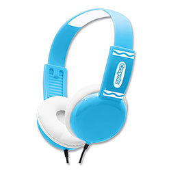 Crayola Cheer Wired Headphones, Blue/White