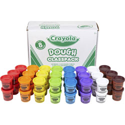 Crayola Dough Classpack, Modeling, Fun and Learning, Recommended For 2 Year, 48/Box, Assorted (CYO570174)