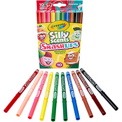 Crayola Silly Scents Slim Scented Washable Markers - Broad Marker Point