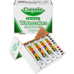 Crayola Watercolor Set, 8 Assorted Colors/Set, 36 Sets/Box