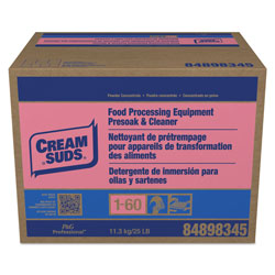 Cream Suds Manual Pot and Pan Detergent with Phosphate, Baby Powder Scent, Powder, 25 lb Box