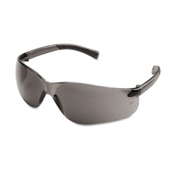Crews BearKat® BK1 Series Safety Glasses, Gray Lens, Duramass® Scratch-Resistant, Gray Frame