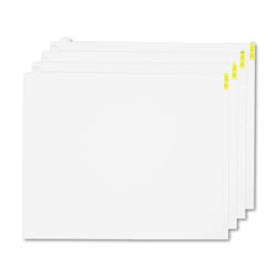 Crown Mats & Matting Walk-N-Clean Mat 60-Sheet Refill Pad, 30 x 24, 4/Carton, White