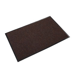Crown Needle Rib™ Vinyl & Polyproylene Scraper Mat, 3' x 5', Brown (CRONR35BRO)