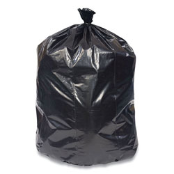 Coastwide Professional™ High-Density Can Liners, 56 gal, 16 mic, 43 in x 48 in, Black, 200/Carton