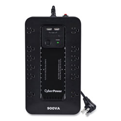 Cyber Power ST900U Standby UPS Battery Backup, 12 Outlets, 900 VA, 890 J