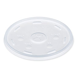 Dart Lids for Foam Cups and Containers, Fits 32 oz, 44 oz, 60 oz Cups, Translucent, 1,000/Carton