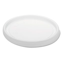 Dart Non-Vented Cup Lids, Fits 6 oz Cups, 2,3-1/2,4 oz Food Containers, Translucent, 1000/Carton (6JLNVDART)