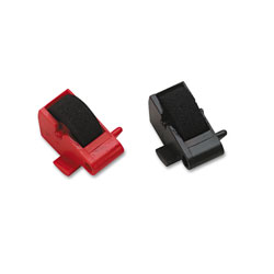 Data Products R14772 Compatible Ink Rollers, Black/Red, 2/Pack