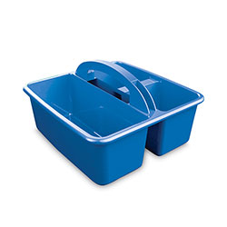 Deflecto Antimicrobial Creativty Storage Caddy, Blue