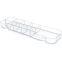 Deflecto Caddy Storage Tray - 9 Compartment(s) - 1.3 in, x 13.1 in x 3.8 in Depth