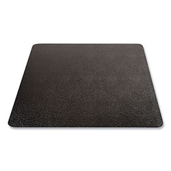Deflecto EconoMat Carpet Chair Mat, Rectangular, 46 x 60, Black