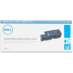 Dell 1400PG Original Toner Cartridge, f/ 1250C/1350CNW/1355CN, Cyan