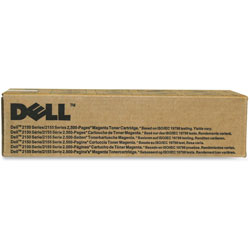Dell Toner Cartridge, 2,500 Page Yield, Magenta