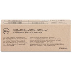 Dell Toner Cartridge, 1250C/1350CNW/1355CN , Magenta