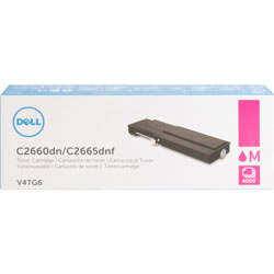 Dell Toner Cartridge for C2660, 4,000 Page High Yield, Magenta