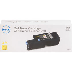 Dell Toner Cartridge for E525w, 1,400 Page Standard Yield, Yellow