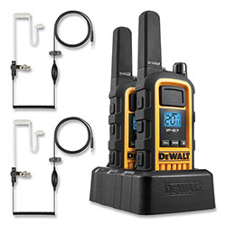 Dewalt Tools 1DXFRS800SV1 Two-Way Radios, 2 W, 22 Channels