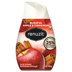 Renuzit® Adjustables Air Freshener, Blissful Apples and Cinnamon, 7 oz Cone, 12/Carton